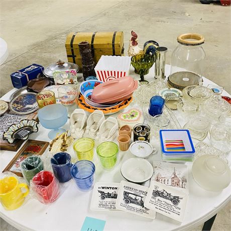 Massive Vintage Table Lot
