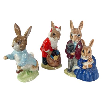 Beswick & Royal Doulton Rabbit Figurines