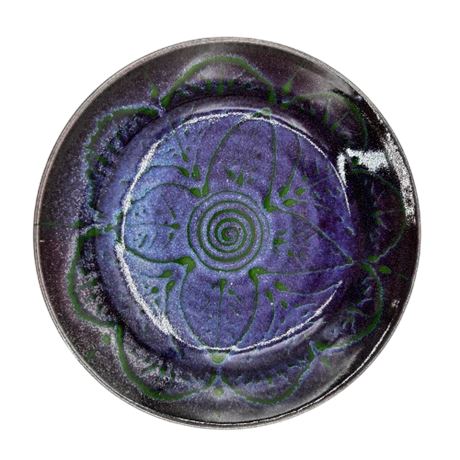 Studio Art Pottery Plate