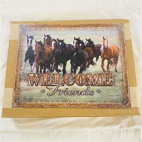Case of 25 Horse Signs 12.5” x 16”
