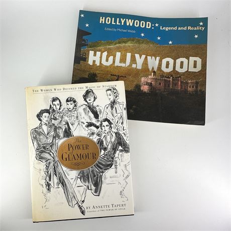 Pair of Hollywood Books Hardcover & Paperback