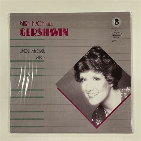 Marni Nixon Sings Gershwin Sealed Vinyl Record