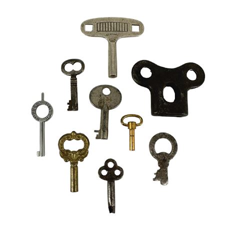 Lot of Vintage Skeleton Keys