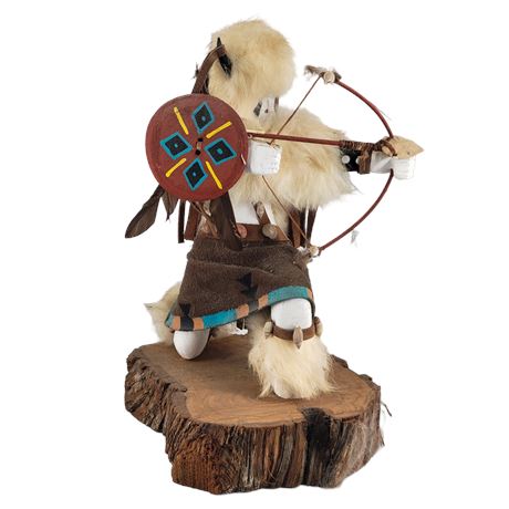 Darline Juan Buffalo Warrior Kachina Doll