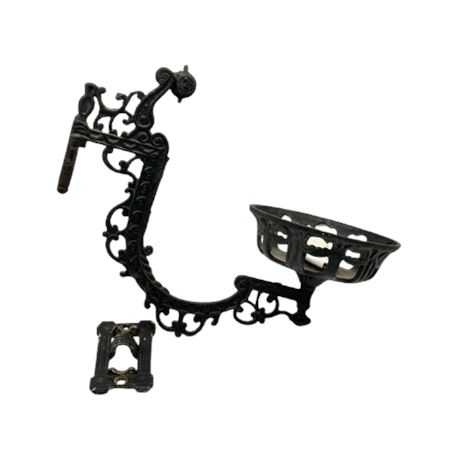 Vintage Wrought Iron Wall planter