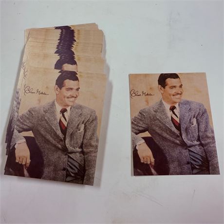 50 Vintage Exhibit Cards