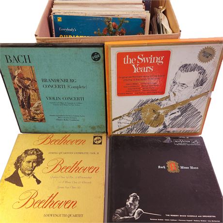 Huge Vintage Vinyl / Record Lot 12"