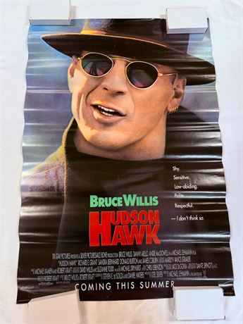 Hudson Hawk Original DS 27x40 Movie Poster - ROLLED