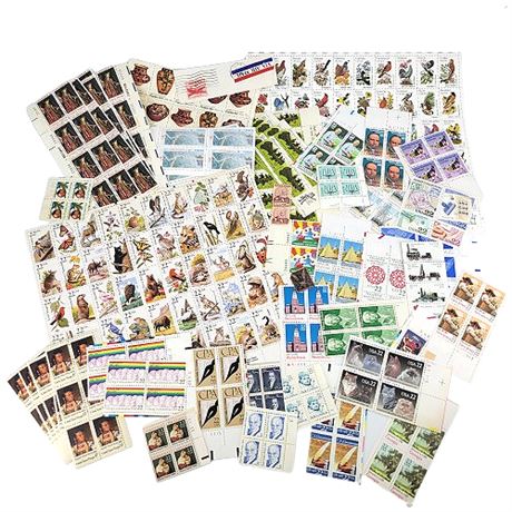 Large Lot Unsorted Vintage Stamps