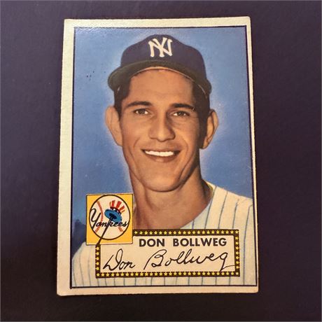 1952 Topps Don Bollweg