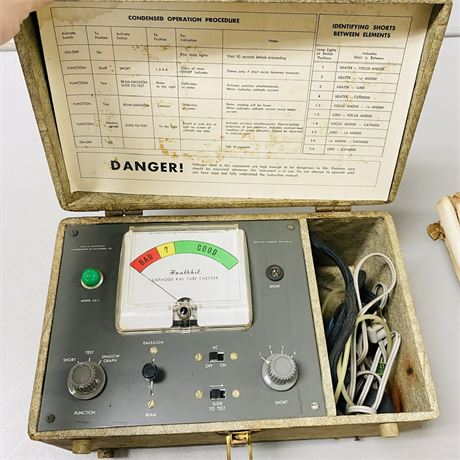 Rare Heathkit Cathode Ray Tube Checker