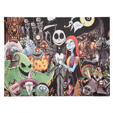 "Nightmare Before Christmas" Canvas Print