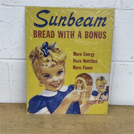 Sunbeam Metal Sign