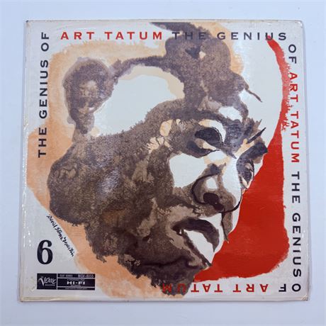 Sealed The Genius of Art Tatum #6 Vinyl Record