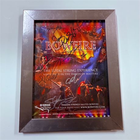 Bowfire Signed Photograph