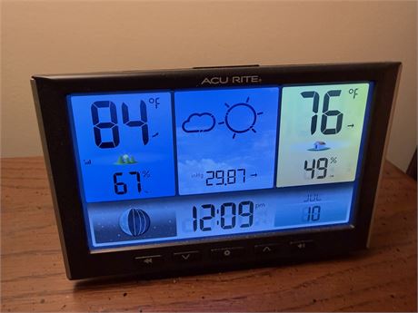 Acu Rite Clock & Weather