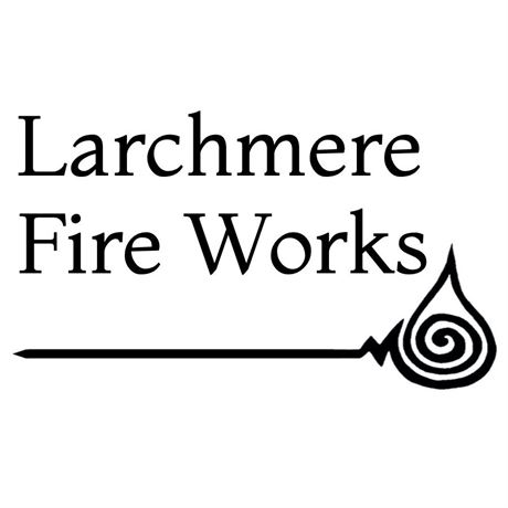 Glassblowing/Blacksmithing Combo Class for 2 at Larchmere Fire Works