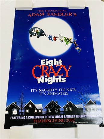 Eight Crazy Nights Original DS 27x40 Movie Poster - Rolled