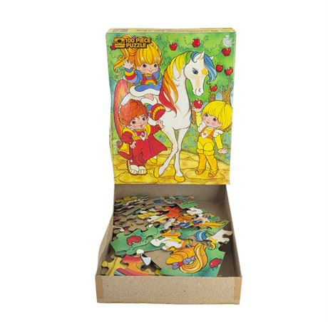 VTG 80's Rainbow Brite Jigsaw Puzzle