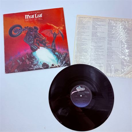 Meat Loaf Bat Out Of Hell Vinyl Record