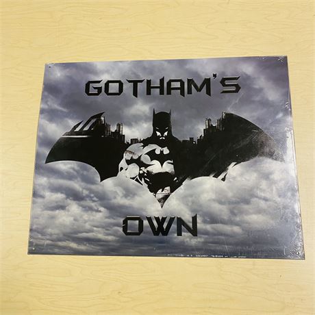 New Retro 12.5x16” Batman Metal Sign