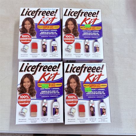 3 New Licefreee Kits