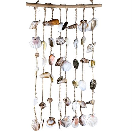 Handmade Natural Seashell Windchime