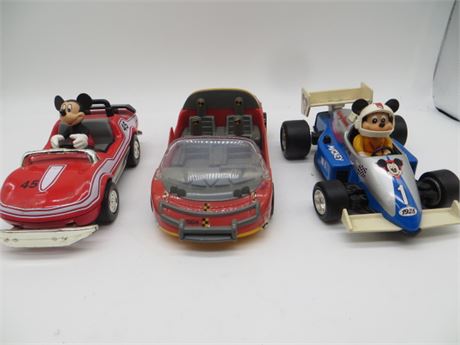 MICKEY MOUSE RACE CARS