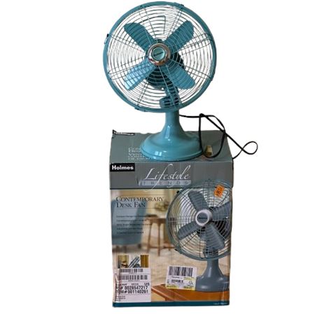 “NEW” Retro Style Desk Fan 2 of 2