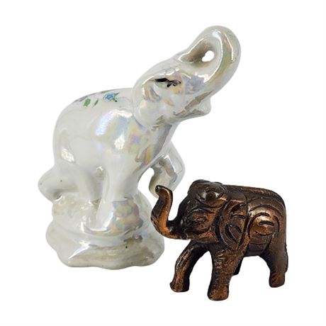Small Elephant Figurines