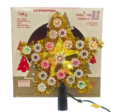 VTG Lighted Tree Topper