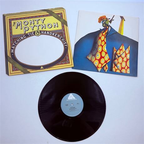 Monty Python Matching Tie & Handkerchief Vinyl Record