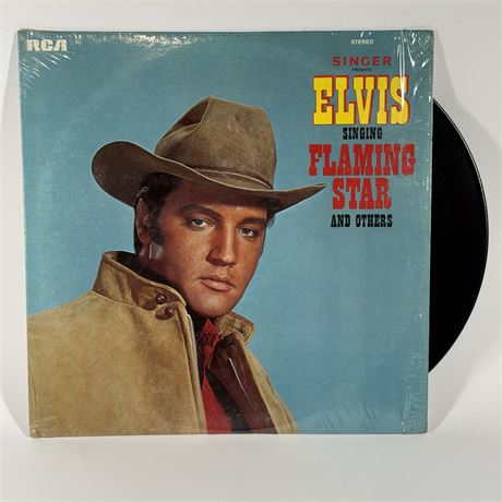 Elvis Presley "Singer Presents Elvis Singing "Flaming Star" And Others" LP