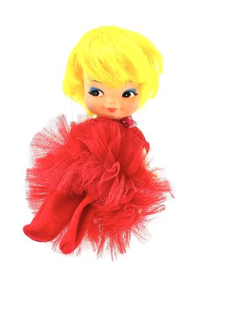 Vtg Remco Betty Balerina Finger Ding Doll