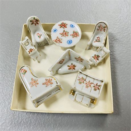Occupied Japan Porcelain Miniature Set