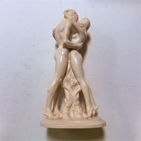 A. Santini Italy 15" Tall Erotic Sculpture