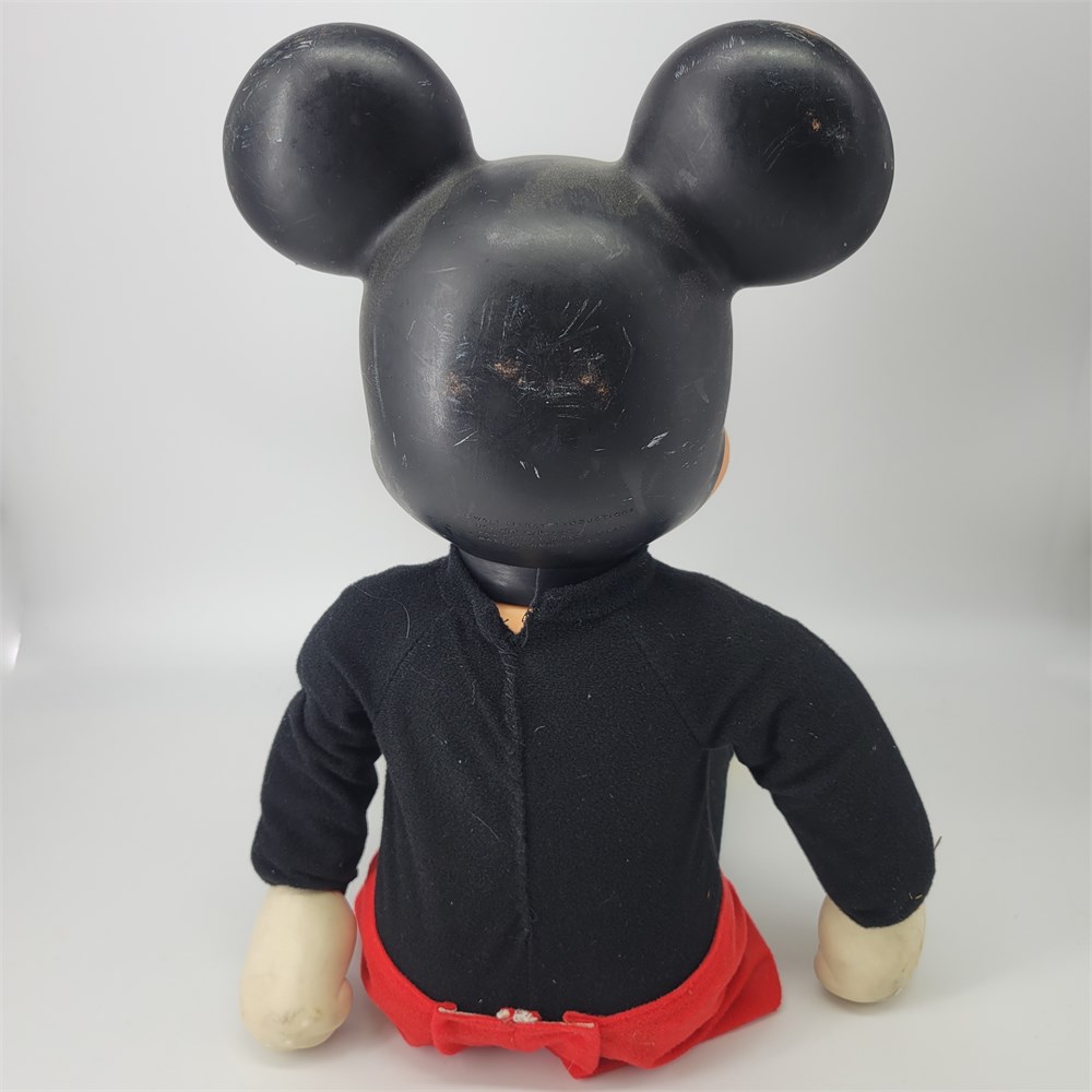 vintage marching mickey mouse doll