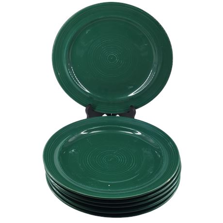 Winsome Green Dinner Plates - Set of 6