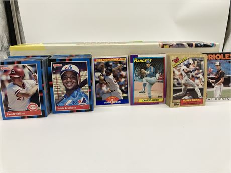 240 +/-  HODGE PODGE OLD BASEBALL CARDS   DIFFERENT YEARS DIFFERENT SETS