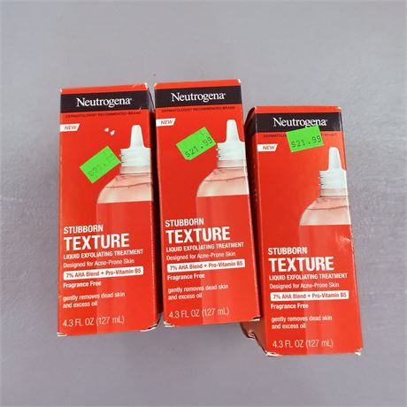 9 New Neutrogena Exfoliating Treatment