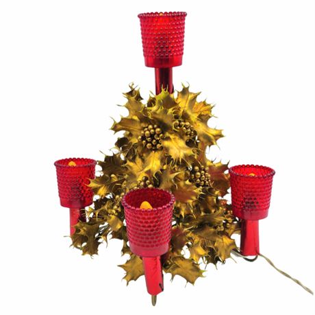 VTG Lighted "Chandelier" Hanging Light or Centerpiece