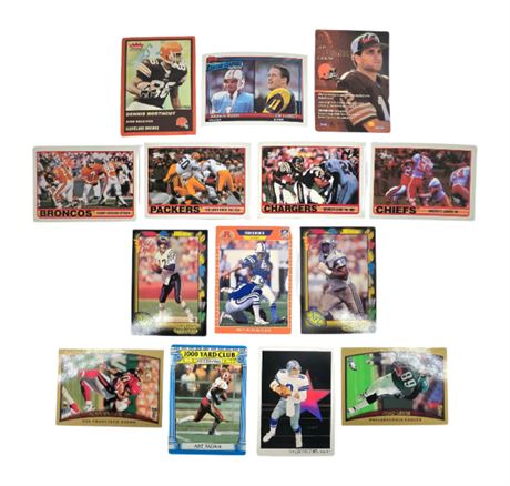 Nice Lot of VTG Football Cards