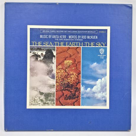1968 San Sebastian Strings "The Sea The Earth The Sky" Anita Kerr 3 LP Set