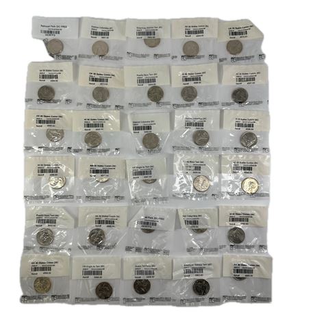 Lot of 30 Uncirculated Sealed Quarters
