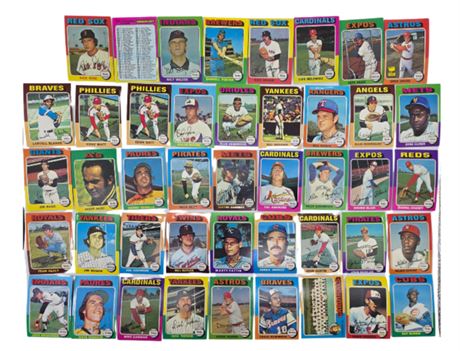1975 Topps Baseball Cards