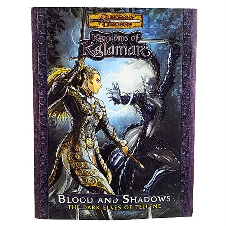 Dungeons & Dragons "Kingdoms of Kalamar: Blood & Shadows: The Dark Elves of..."