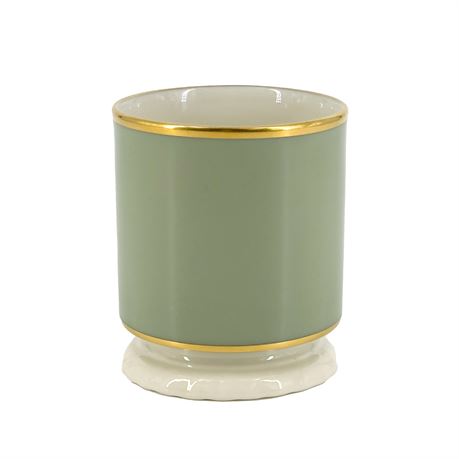 Vintage Lenox Celadon Toothpick Holder