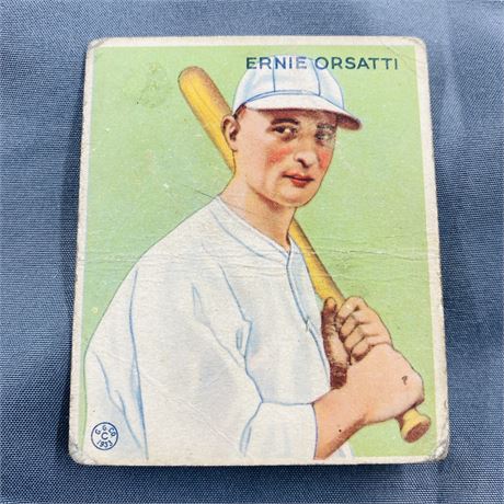 1933 Goudey Ernie Orsatti #201