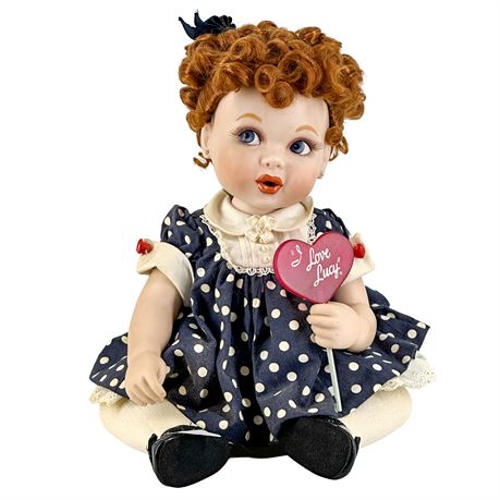 Franklin Mint "I Love Lucy" Porcelain Portrait Baby Doll