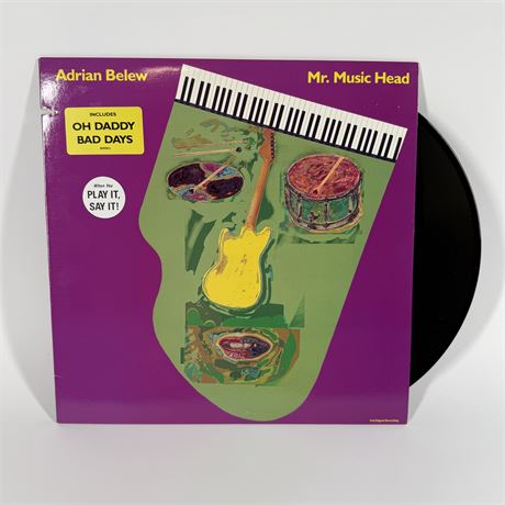 Adrian Belew "Mr. Music Head" LP